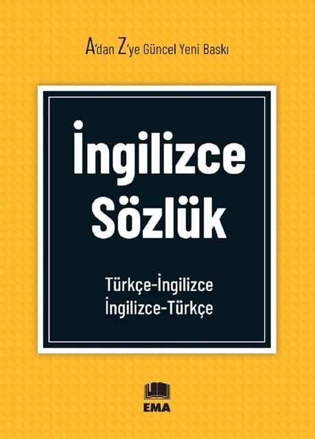 2027 Ema Kitap İngilizce Sözlük Ortaokullar İçin İngilizce-Türkçe-Türkçe-İngilizce 11,5 x 16 cm