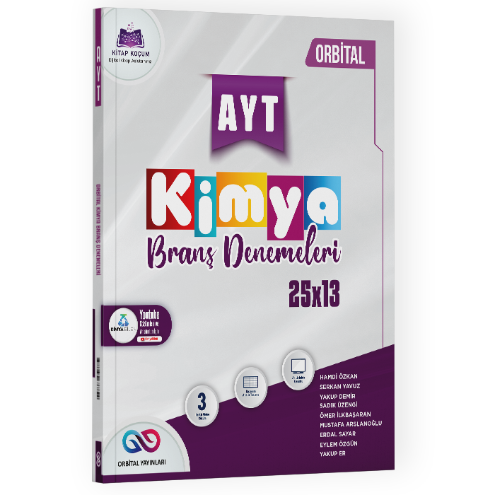 Orbital Yayınları Ayt Kimya Branş Denemesi 25x13 (2026)
