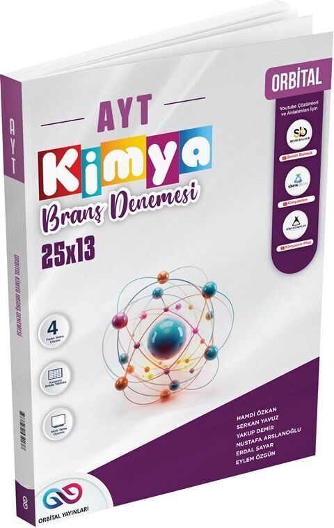 Orbital Yayınları Ayt Kimya Branş Denemesi 25x13 (2026)