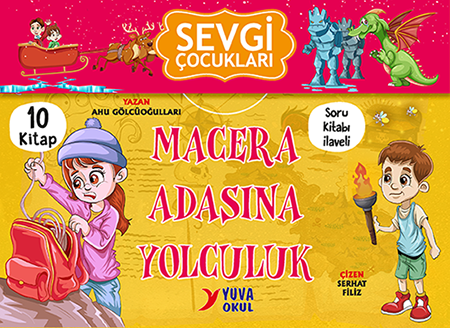 Yuva Yayınları Macera Adasına Yolculuk 2-3.SNF 10 Kitap Takım (48 SAYFA)