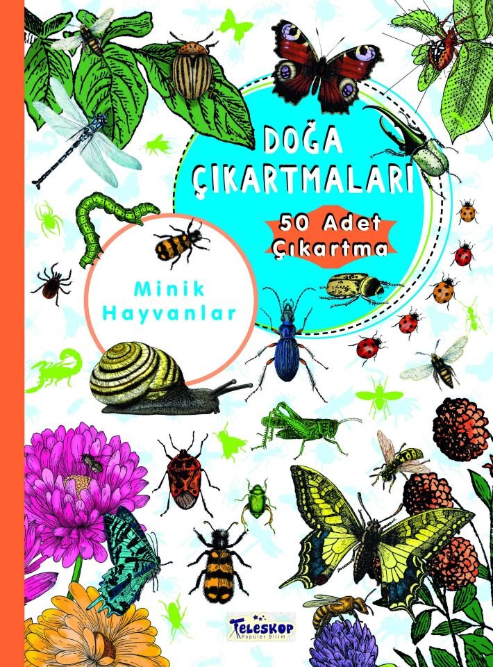 Teleskop Benim Doğa Çıkartmalarım  Minik Hayvanlar