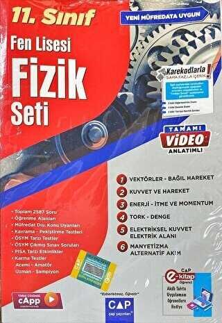 Çap Yayınları 11.Sınıf Fen Lisesi Fizik Fasikül Seti