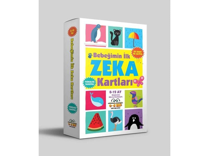 0-6 Yaş Yayınları Bebeğimin İlk Zeka Kartları  0-12 Ay