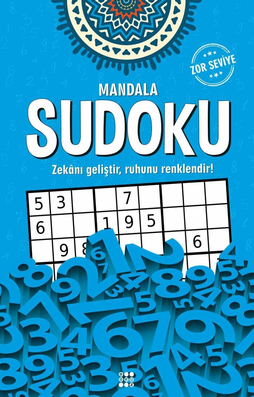 Dokuz Yayınları Mandala Sudoku Zor Seviye