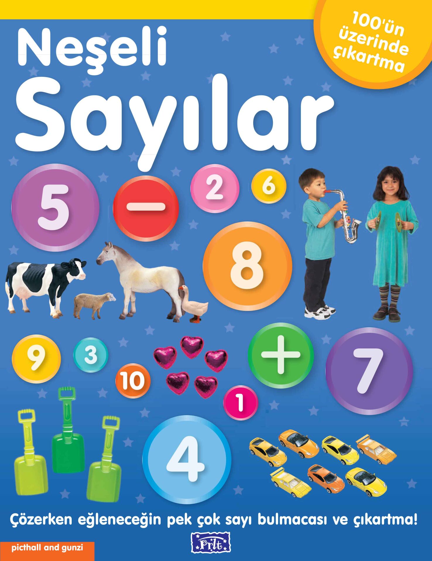 Parıltı Yayıncılık  Neşeli Sayılar Çıkartmalı
