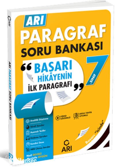 2026 Arı Yayıncılık 7.Sınıf Arı Paragraf Soru Bankası