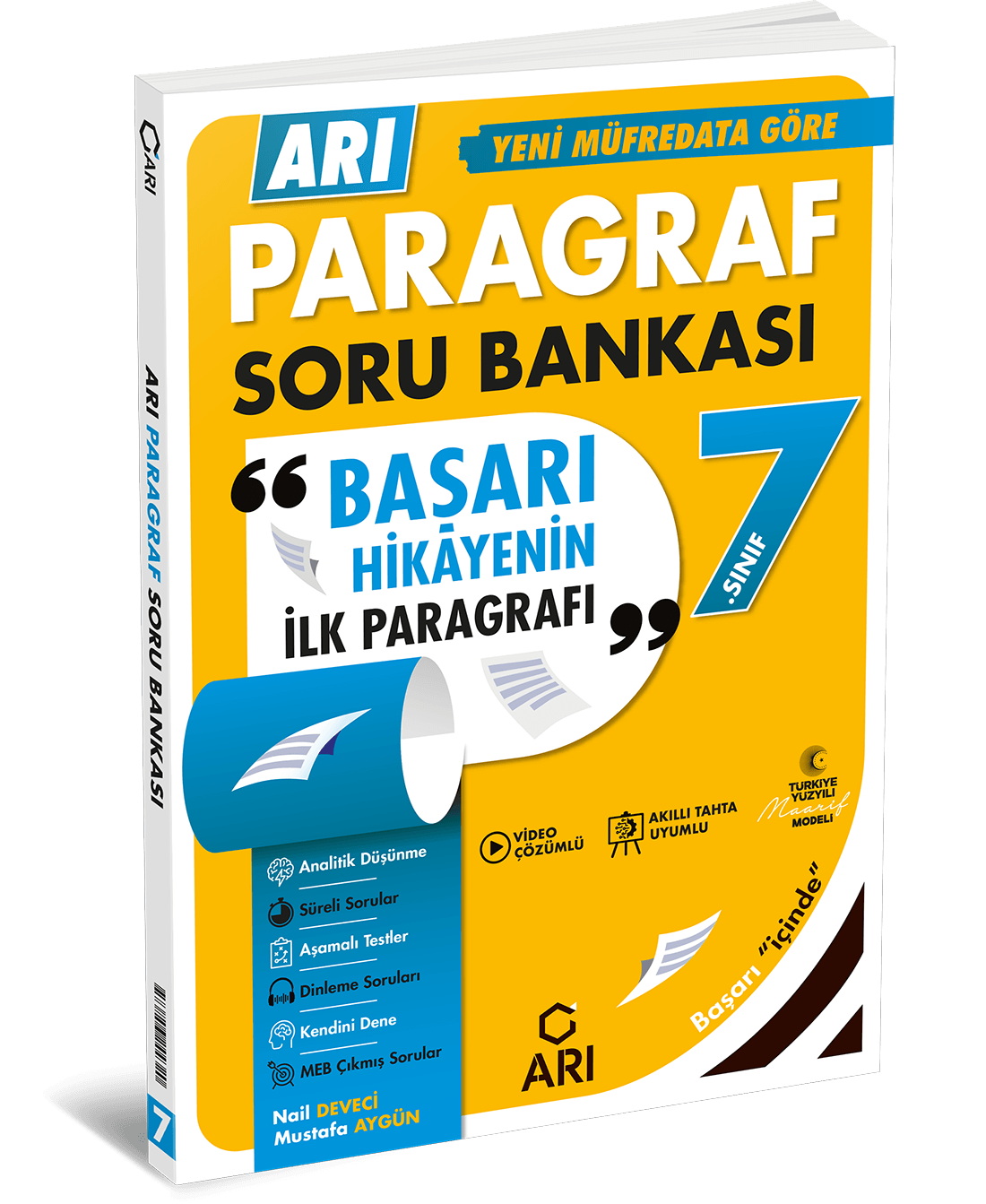 2027 Arı Yayıncılık 7.Sınıf Arı Paragraf Soru Bankası