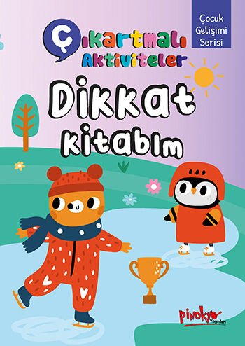 Pinokyo Yayınları Çıkartmalı Aktiviteler Dikkat Kitabım (16 Sayfa)
