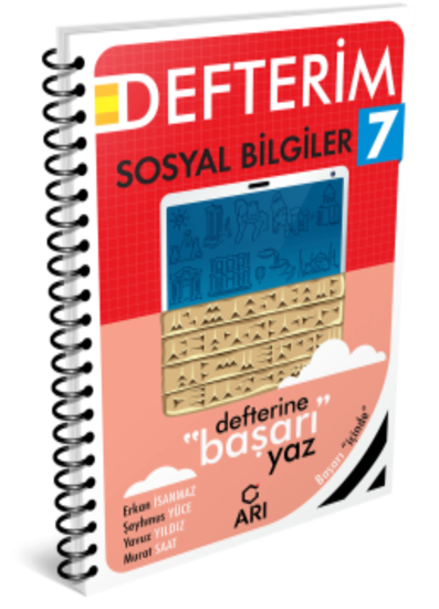 Arı Yayıncılık 7.Sınıf Sosyalimo Sosyal Bilgiler Defterim + Deneme 2026