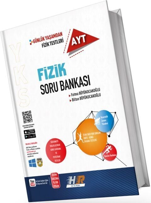 2027 Hız Ve Renk Yayınları Ayt Fizik Soru Bankası
