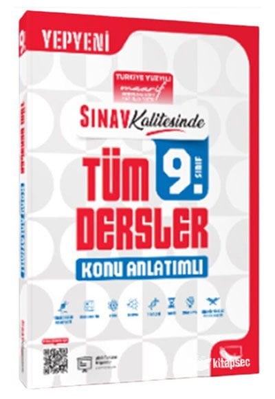 2026 Sınav Yayınları 9. Sınıf Tüm Dersler Konu Anlatımlı