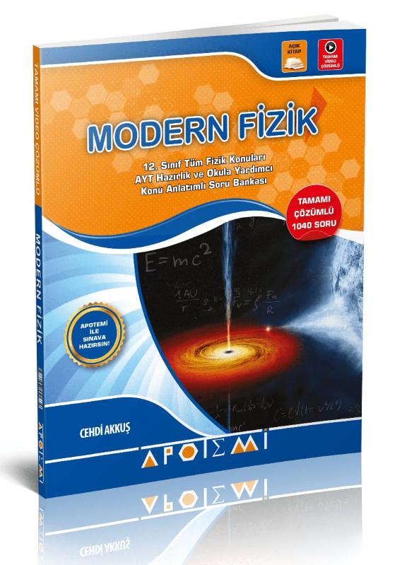 Apotemi Yayınları Ayt Modern Fizik