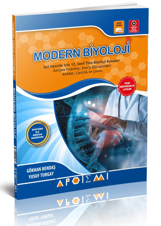 Apotemi Yayınları Ayt Modern Biyoloji