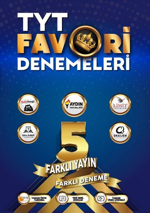 2027 Favori Yayınları TYT Favori 5 Deneme