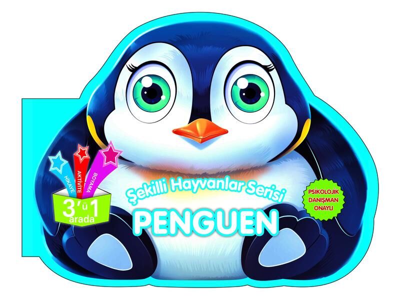 Parıltı Yayıncılık Şekilli Hayvanlar  Penguen