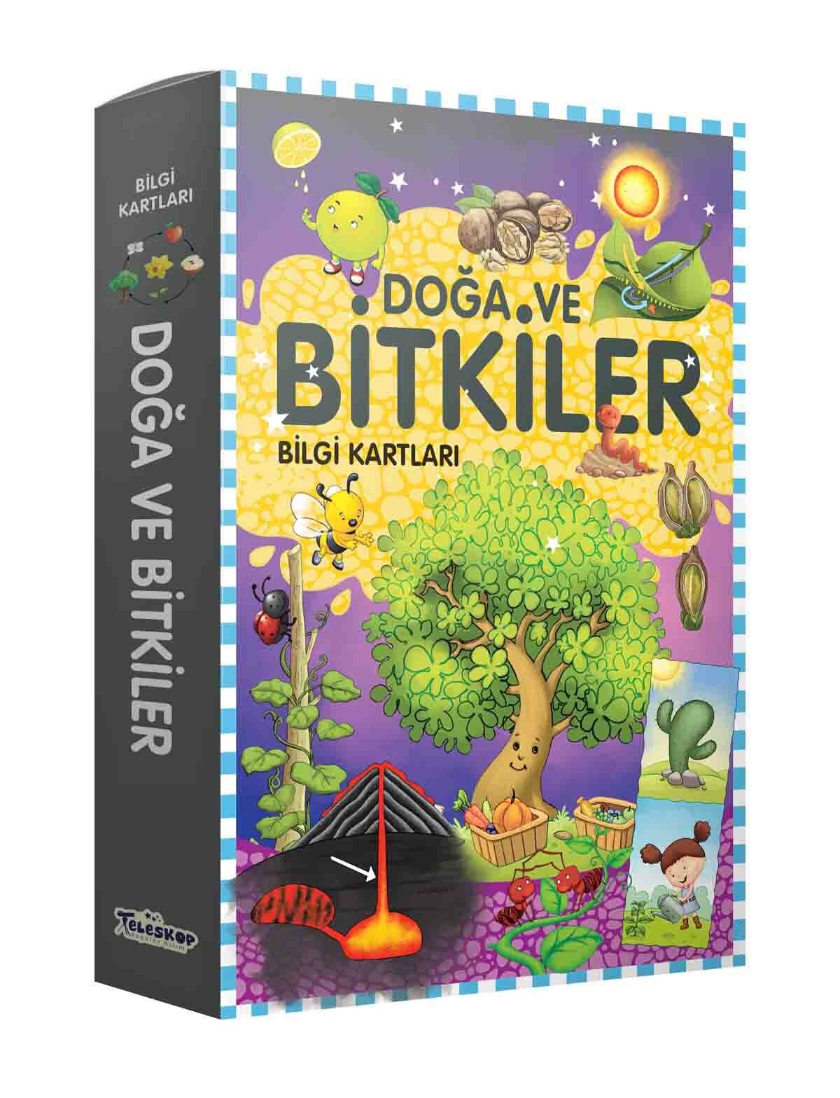 Teleskop Doğa Ve Bitkiler  Bilgi Kartları