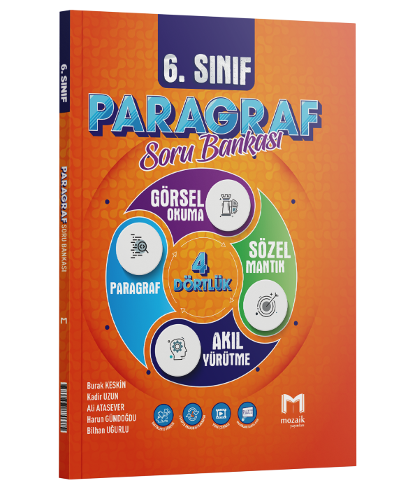 Mozaik Yayınları 6.Sınıf Paragraf Soru Bankası
