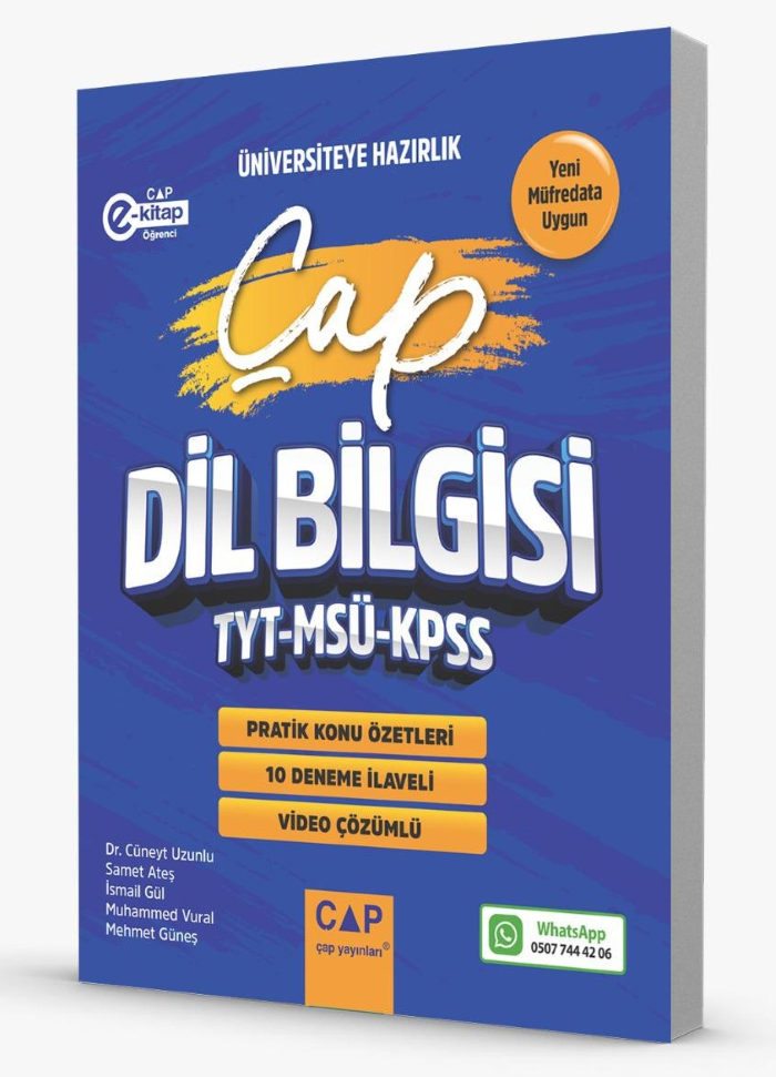 Çap Yayınları Tyt Dil Bilgisi Soru Bankası 2026