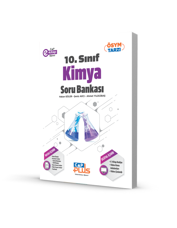 Çap Yayınları 10.Sınıf Kimya Soru Bankası