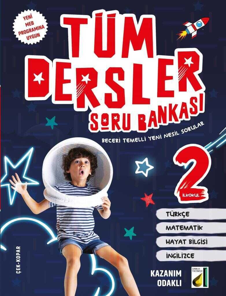 Damla Yayınevi 2.Sınıf Tüm Dersler Soru Bankası