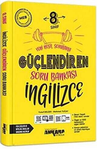 2027 Ankara Yayıncılık 8. Sınıf Güçlendiren İngilizce Soru Bankası