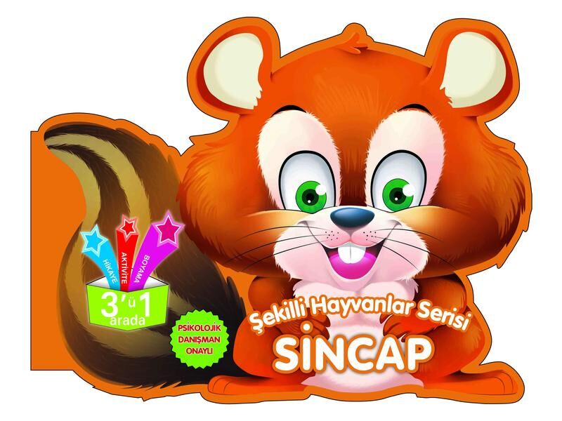 Parıltı Yayıncılık Şekilli Hayvanlar Sincap
