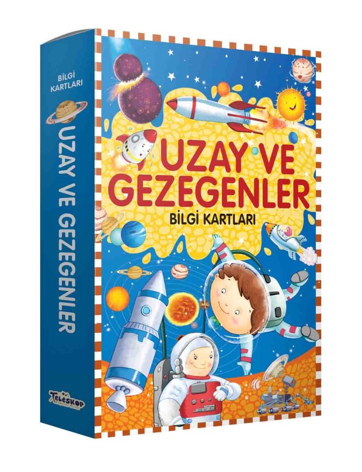 Teleskop Uzay Ve Gezegenler   Bilgi Kartları