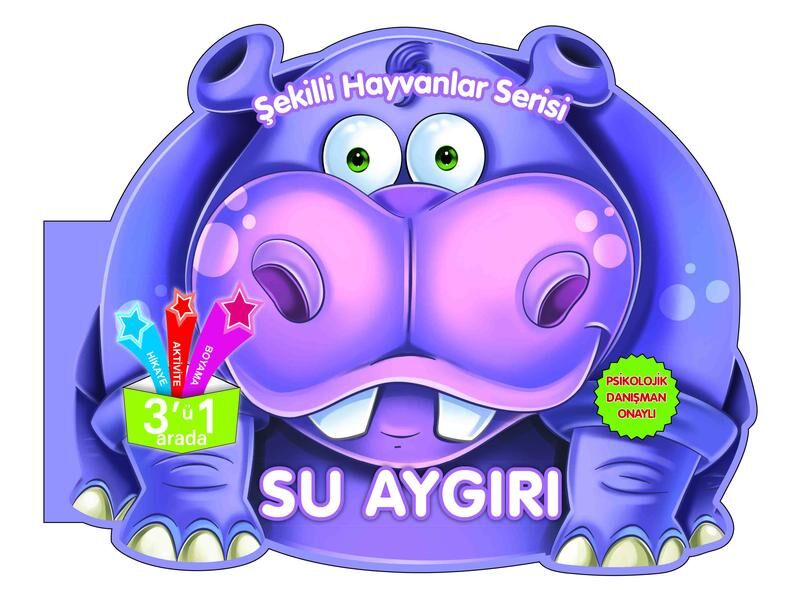Parıltı Yayıncılık Şekilli Hayvanlar Su Aygırı