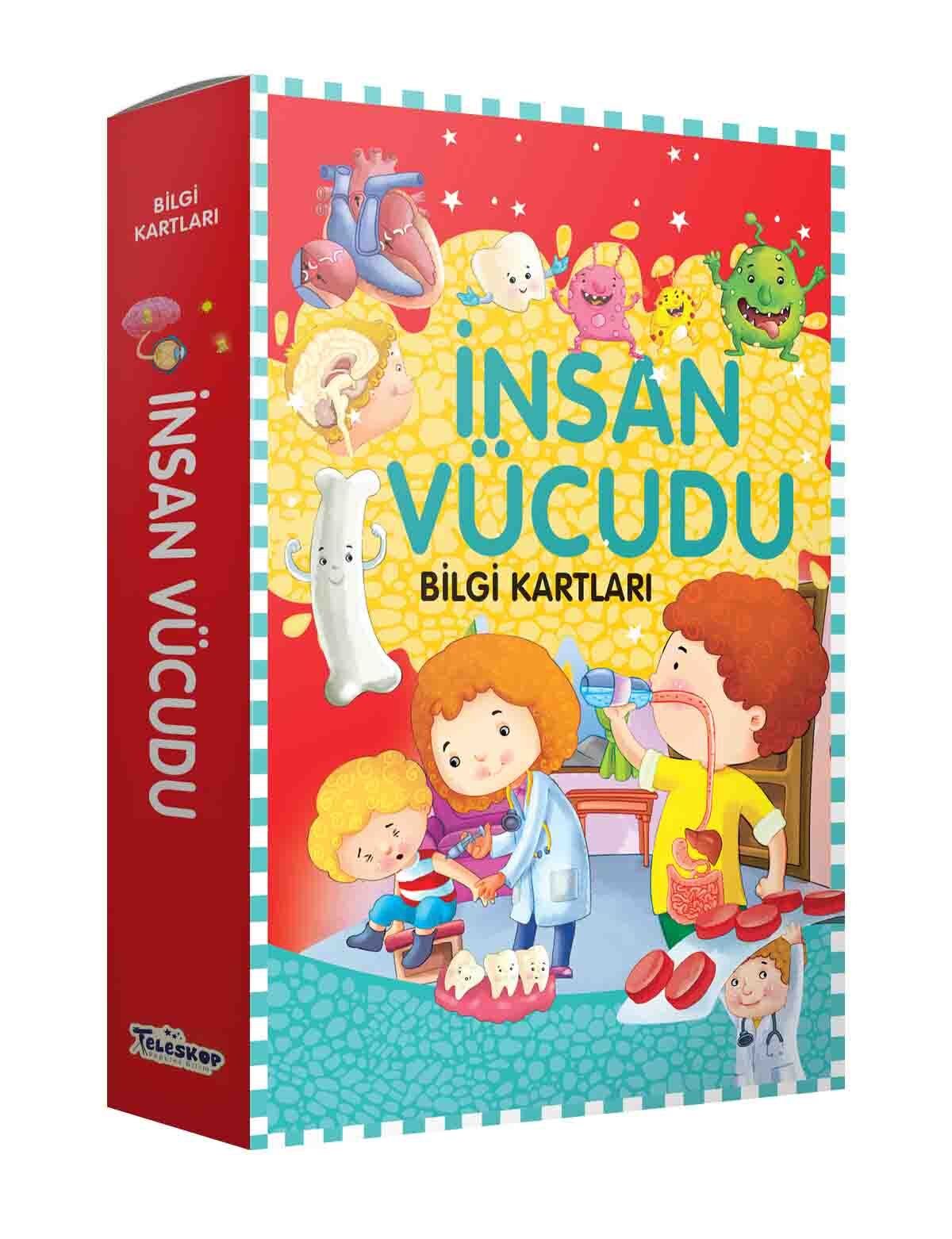 Teleskop İnsan Vücudu  Bilgi Kartları