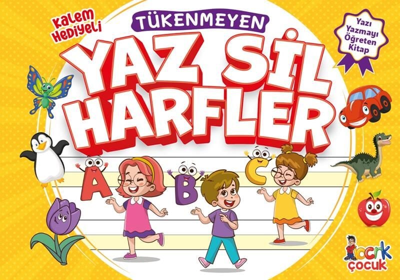 Bıcırık Yayınları Tükenmeyen Yaz Sil Harfler