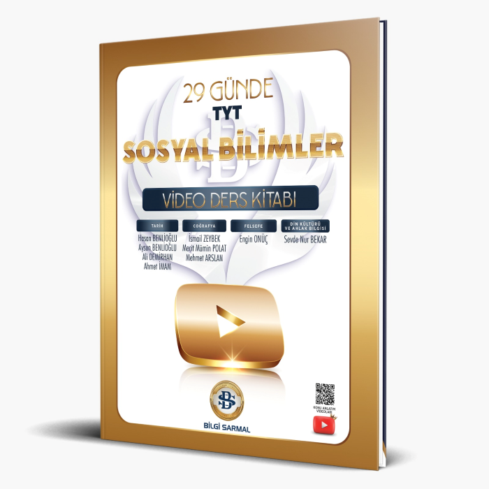 Bilgi Sarmal 29 Günde Tyt Sosyal Bilimler Video Ders Kitabı