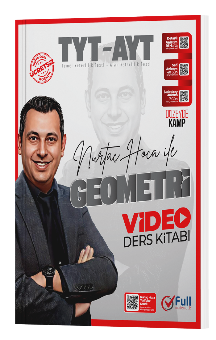 Full Yayınları Tyt-Ayt Geometri Video Ders Kitabı 2026