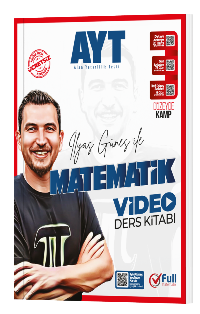 Full Yayınları Ayt Matematik Video Ders Kitabı 2026