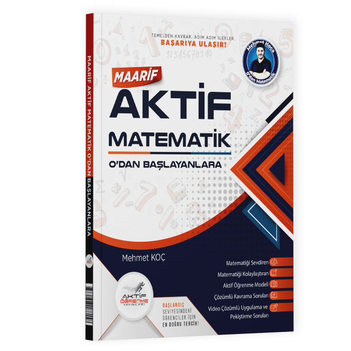 2027 Aktif Öğrenme Yayınları Tyt Maarif Matematik Soru Bankası 0'Dan Başlayanlara