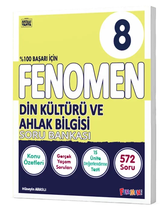 2027 Fenomen Yayıncılık 8.Sınıf Din Kültürü Soru Bankası
