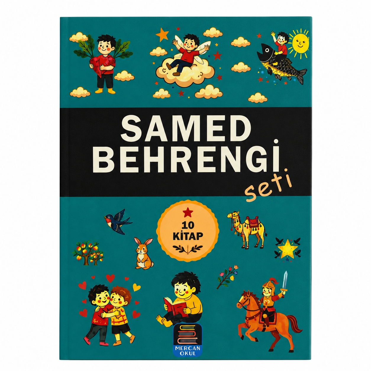 Mercan Okul Yayınları Samed Behrengi Seti 10 Kitap