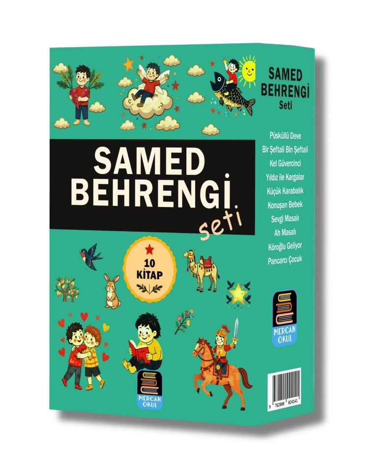 Mercan Okul Yayınları Samed Behrengi Seti 10 Kitap