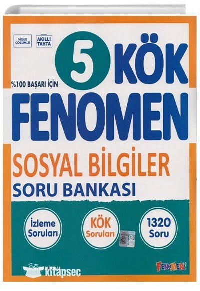 2026 Fenomen Yayıncılık 5.Sınıf Kök Sosyal Bilgiler Soru Bankası