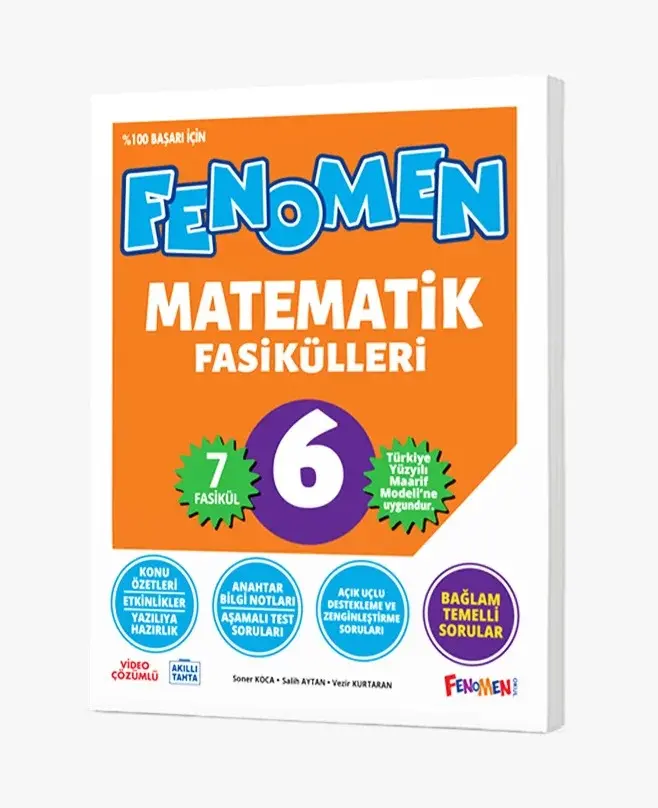 2027 Fenomen Yayıncılık 6.Sınıf Matematik Fasikülleri 7 Fasikül