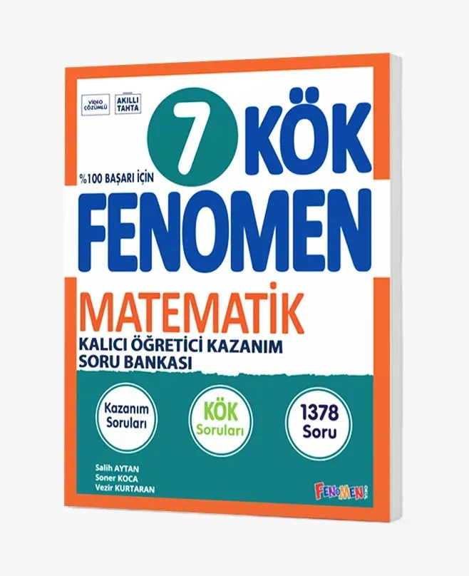 2026 Fenomen Yayıncılık 7.Sınıf Kök Matematik Soru Bankası