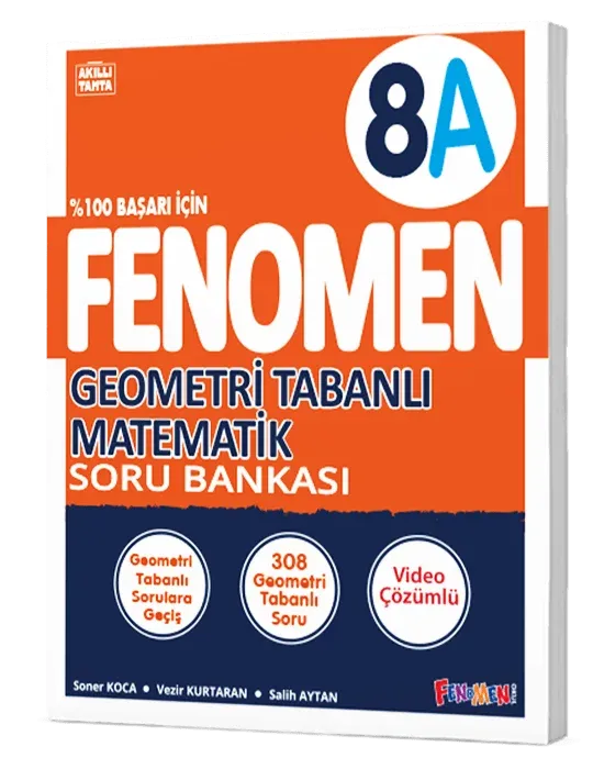 2026 Fenomen Yayıncılık 8.Sınıf Geometri Tabanlı Matematik (A) Soru Bankası
