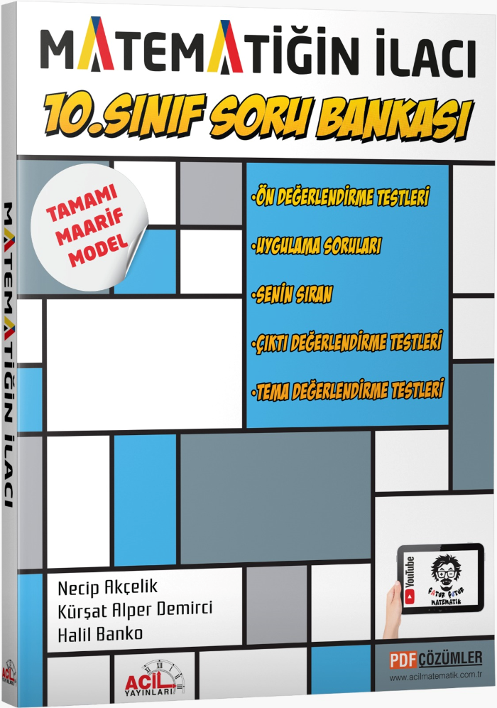 2026 Acil Yayınları 10.Sınıf Matematiğin İlacı Soru Bankası