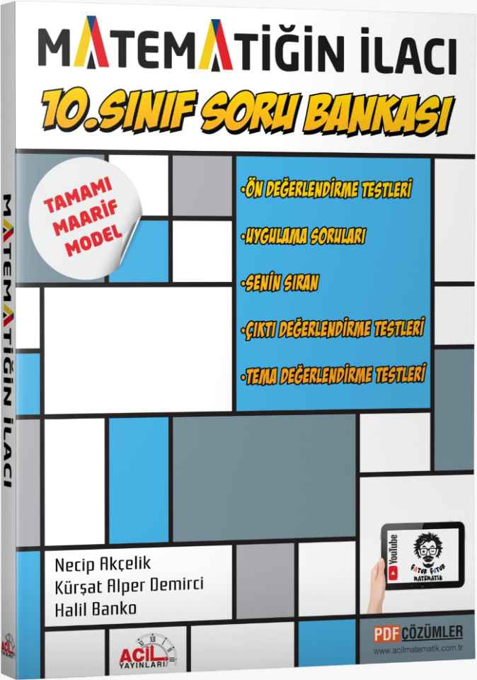 2027 Acil Yayınları 10.Sınıf Matematiğin İlacı Soru Bankası