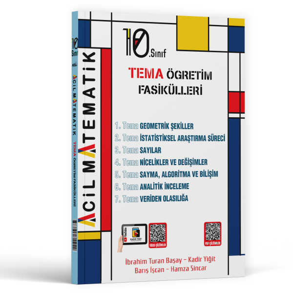 2027 Acil Yayınları 10.Sınıf Tema Öğretim Matematik Fasikül Seti