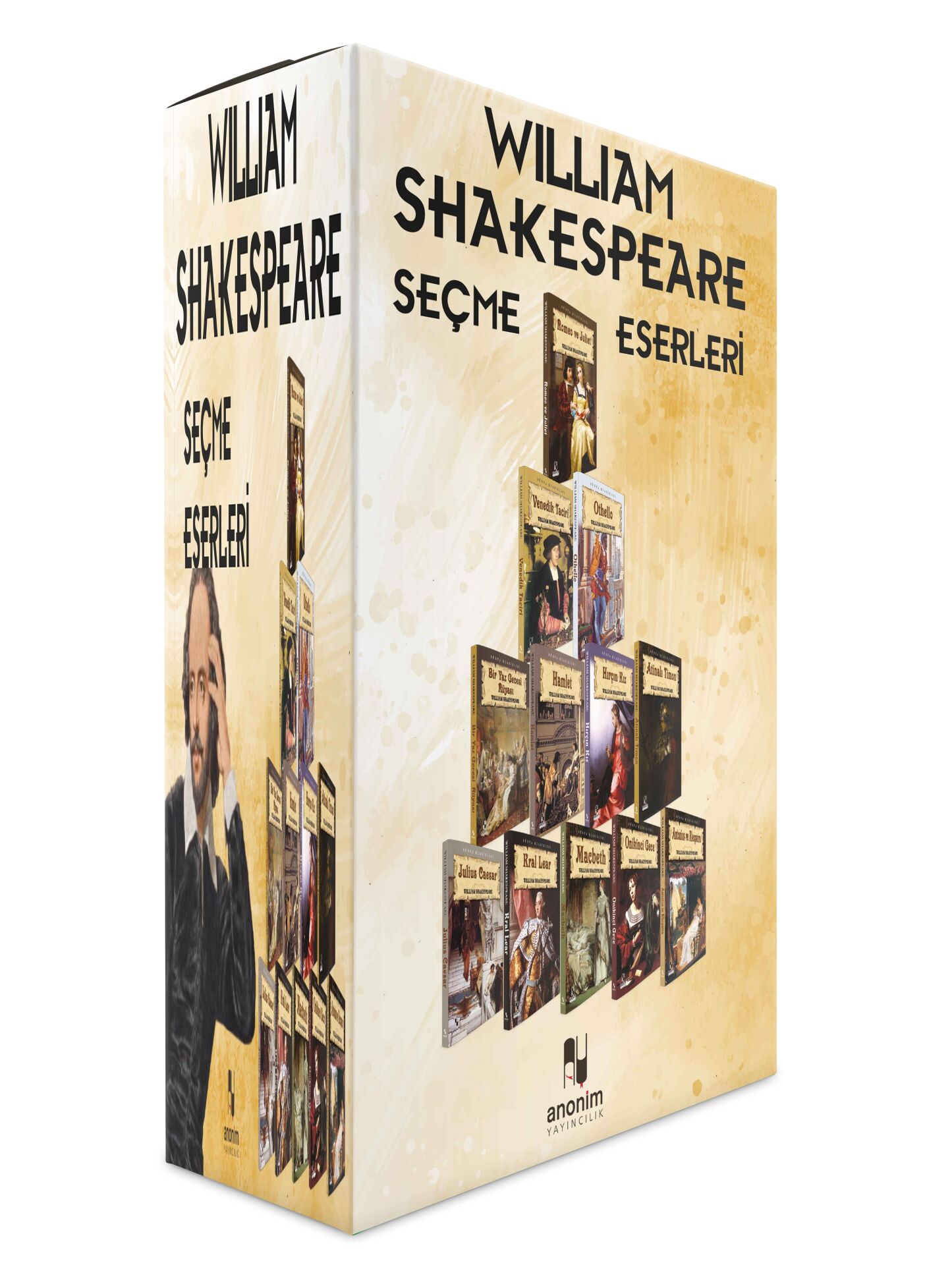 Anonim Yayıncılık William Shakespeare 12 Kitap Kutulu Set