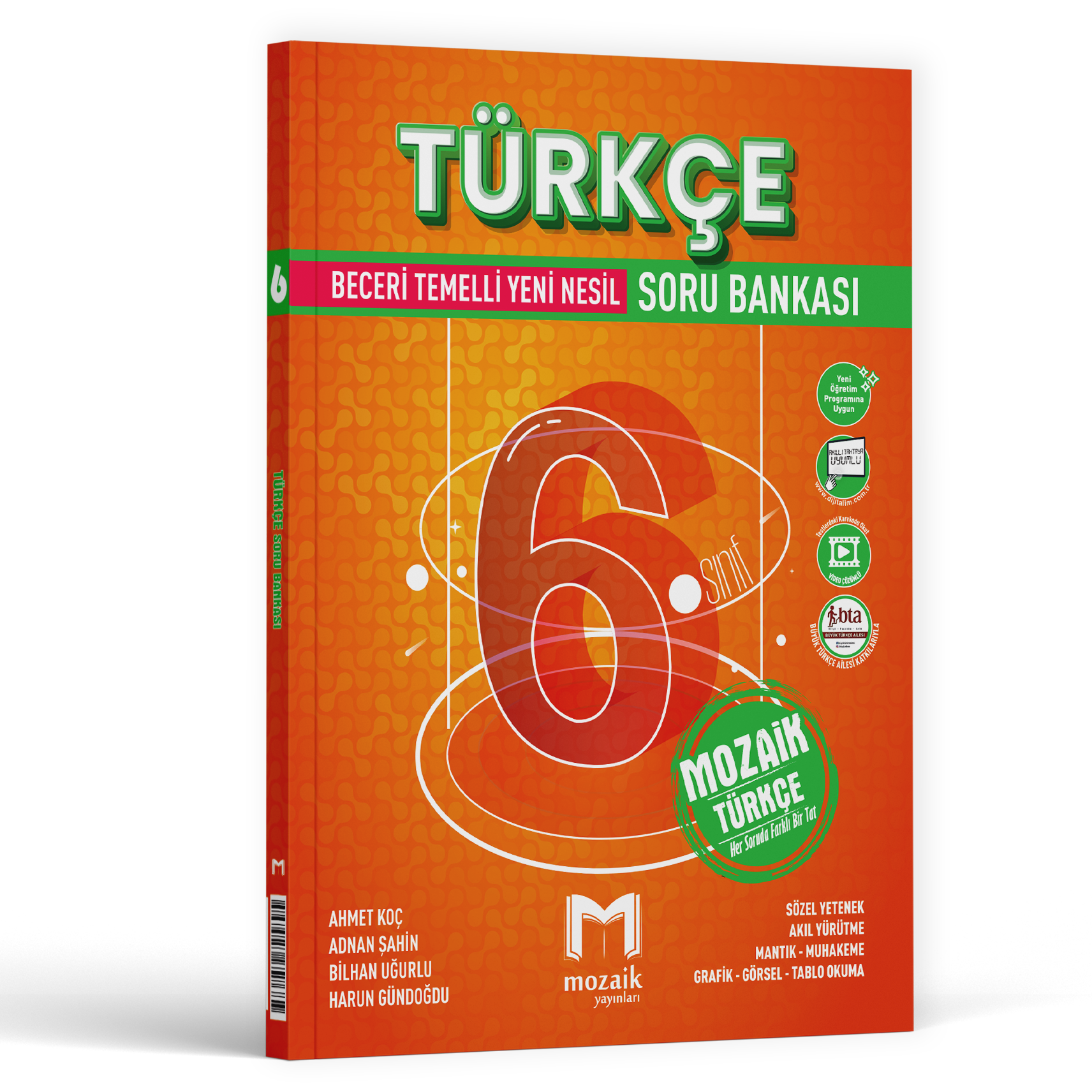 2026 Mozaik Yayınları 6.Sınıf Türkçe Soru Bankası