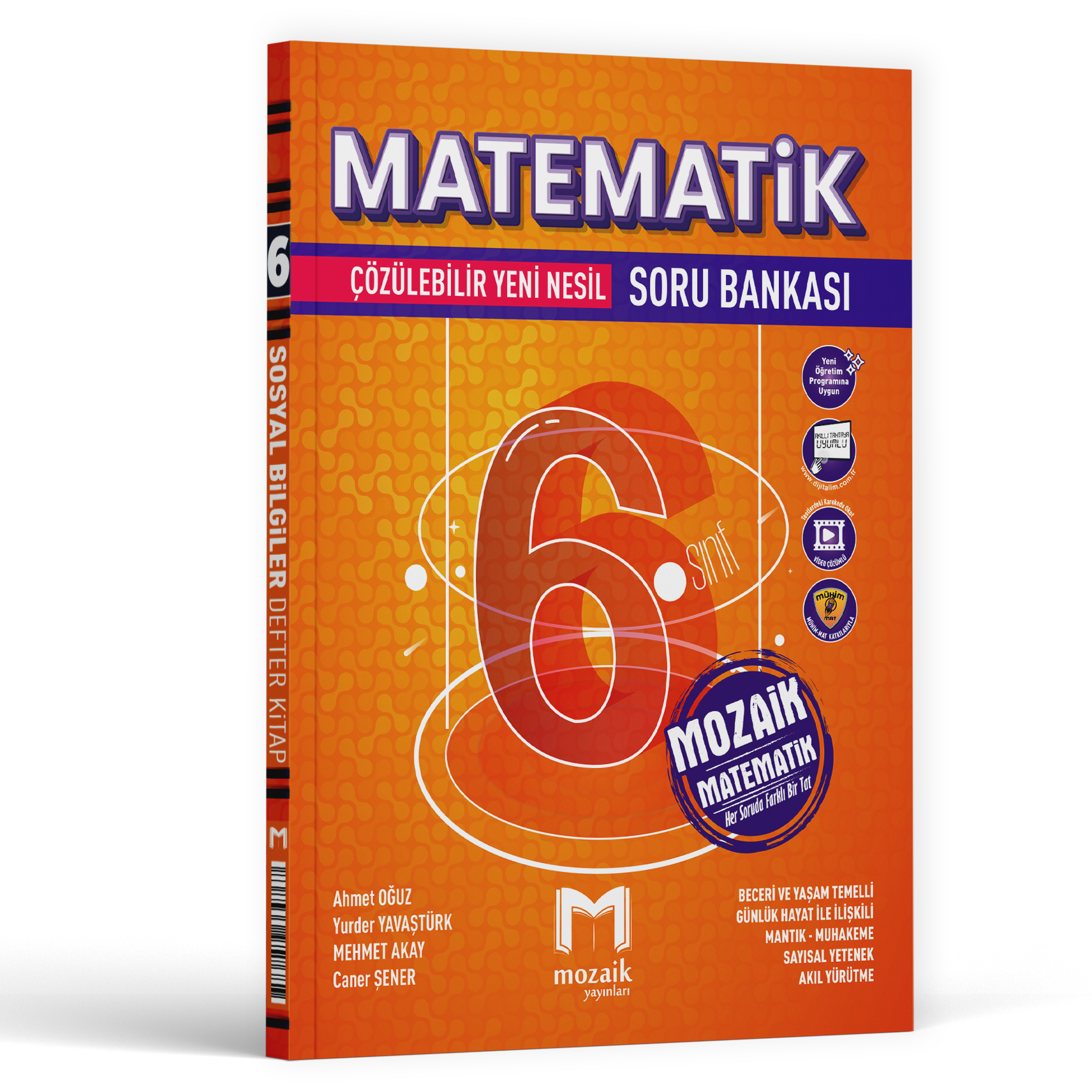 2026 Mozaik Yayınları 6.Sınıf Matematik Soru Bankası