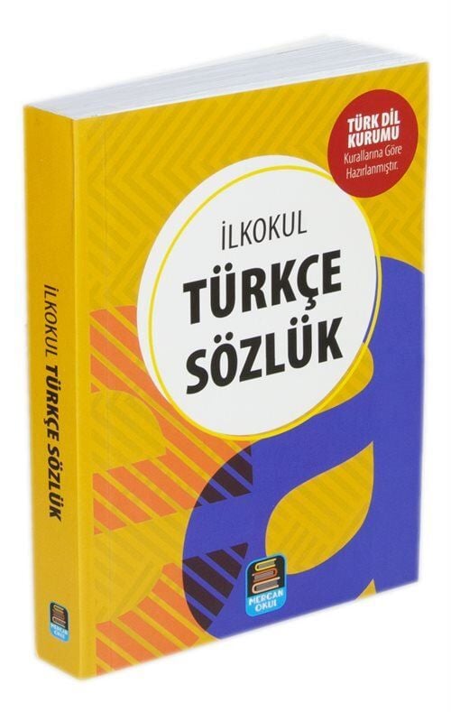 2027 Mercan Okul Yayınları İlkokul Türkçe Sözlük  TDK Uyumlu