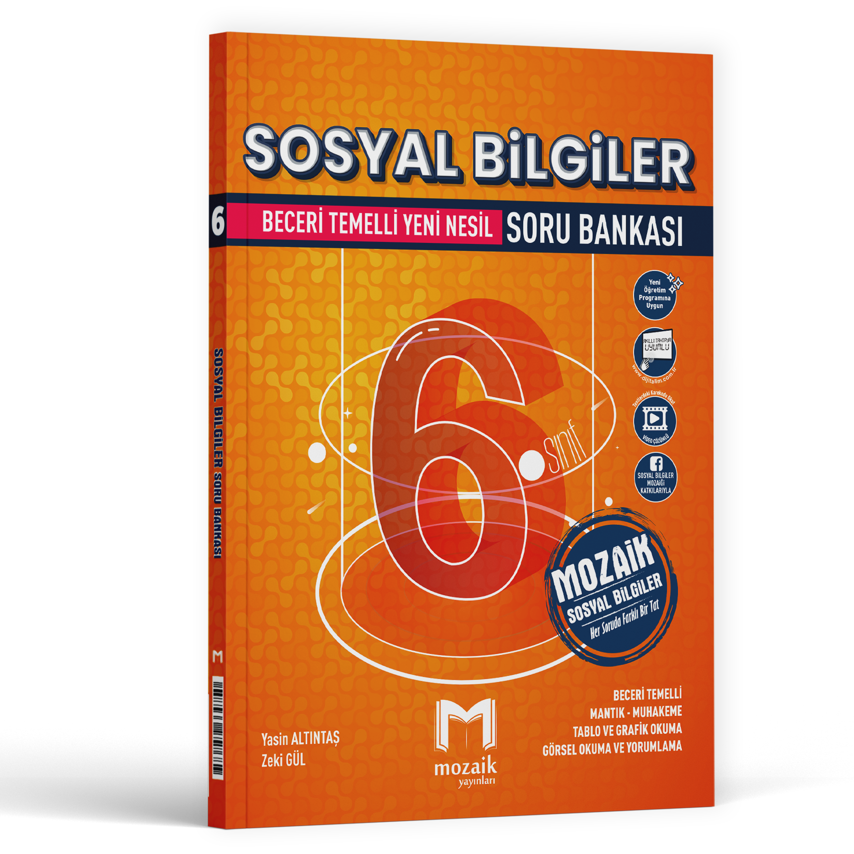 2026 Mozaik Yayınları 6.Sınıf Sosyal Bilgiler Soru Bankası