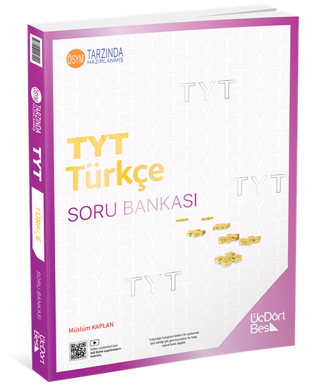 Üç Dört Beş Yayıncılık Tyt Türkçe Soru Bankası